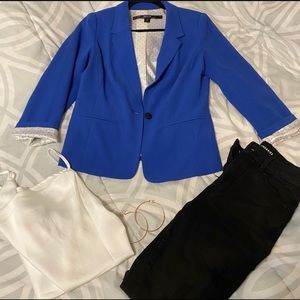 Royal blue blazer